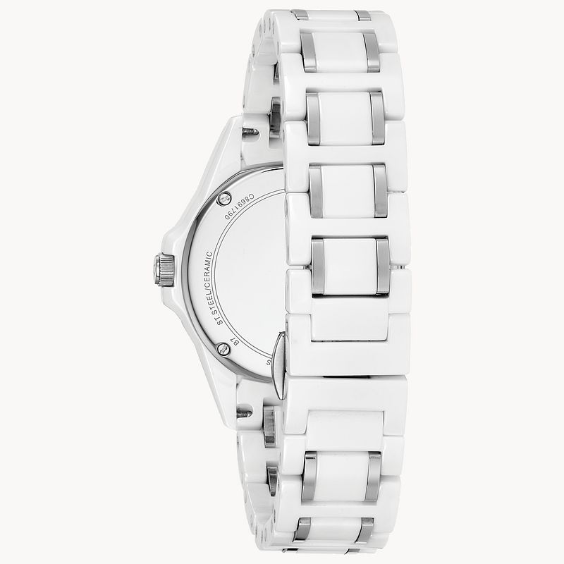 Bulova Marine Star Women s Diamond White Dial Watch Bulova